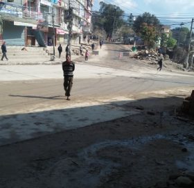 खाली भयो काठमाडौँ संगै जोरपाटीचोक