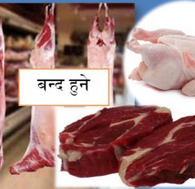 गोकर्नेश्वोर न.पा. र काठमाडौँ मा.न.पा. वडा नं ६ का सबै मासु पसल भोलिदेखि बन्द हुने