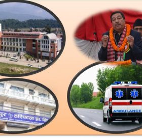 कोरोना उपचारको लागि गोकर्नेश्वोर न.पा.मा ३ वटा हस्पिटलमा व्यबस्था, २ वटा एम्बुलेन्स निशुल्क