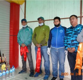 स्व. चक्र बहादुर ठकुरीको पाचौं स्मृतिमा दिप प्रज्वलन