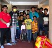  दक्षिणढोका युवा क्लबद्वारा बाल आश्रमलाई खाद्यान्न सहयोग