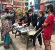 समाजसेवी सुरभी श्रेष्ठद्वारा मजदुर तथा बिपन्नहरुलाई नियमित खाना बितरण