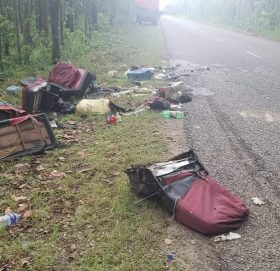 बाँकेमा गाडी दुर्घटना : १२ जनाको मृत्यु, २१ घाइते