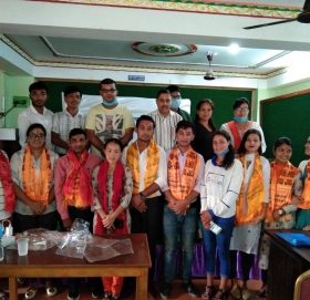 रामेछापमा राष्ट्रिय दतिल पत्रकार संघले पायो पूर्णता (फोटोसहित)