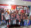 काठमाडौँ साँखुमा अन्य पार्टी परित्याग गरि २०० भन्दा बढी  युवा नेपालि कांग्रेस पार्टीमा प्रवेश
