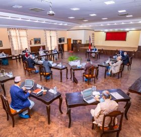 मन्त्रिपरिषद बैठक जारी