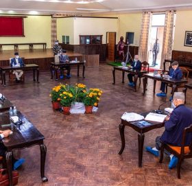 नेकपा सचिवालय बैठक बालुवाटारमा जारी