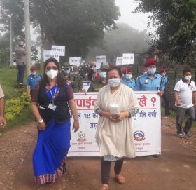 रामेछापमा संचालित हाटबजारहरु पूर्ण रुपमा बन्द गर्न प्रमुख जिल्ला अधिकारीको निर्देशन