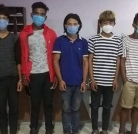 चितुवाको छाला र चोरीको मोटरसाइकलसहित रामेछापको सुनापतिका ४ सहित ७ जना पक्राउ