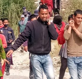 ट्याक्टर दुर्घटनामा परी चारजना घाइते