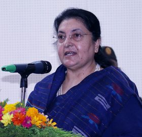 बालबालिकाको भविष्य सुनिश्चित गर्न राष्ट्रपतिको आग्रह