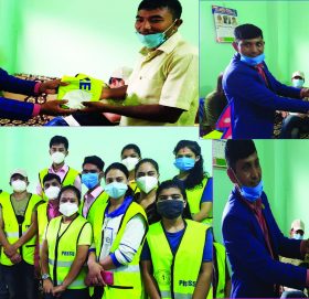 राष्ट्रिय दलित पत्रकार संघ जिल्ला शाखा रामेछापले गर्यो आफ्ना कार्यसमिति सदस्यहरुलाई स्वास्थ्य सामाग्री वितरण