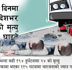 दसैँमा सवारी दुर्घटनामा परी देशभर ५१ र प्रदेश-२ मा २४ जनाको मृत्यु