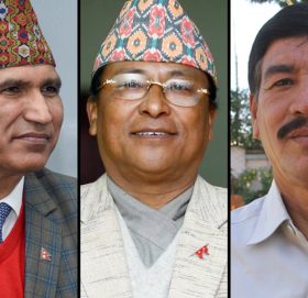 नवनियुक्त मन्त्रीहरुले आज बिहान शपथ लिदै