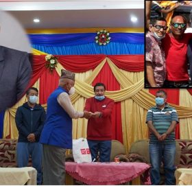 काँग्रेसका महासमिति सदस्य हरिबोल भण्डारीद्वारा निर्वाचन क्षेत्र नं ३ लाई राहात प्रदान