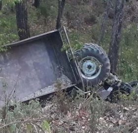 सिन्धुलीमा ट्याक्टर दुर्घट्ना हुँदा चालकको मृत्यु