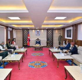 प्रधानमन्त्री ओली र भारतीय सेनाध्यक्ष नरवणेबिच भेटवार्ता [फोटोफिचर]