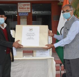 भारत सरकारद्वरा नेपाललाई २८ वटा भेन्टिलेटर हस्तान्तरण