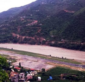 रामेछापमा २ करोड ८० लाख खर्चमा विमान स्थलको स्तर उन्नती हुदै : ८ वटासम्म जहाज हेलिकप्टर समेत अटने बनाईदै