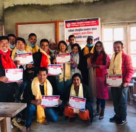 उमाकुण्डमा जीनव घतानेको अध्यक्षतामा रामेछाप संस्कृतिक कलाकार समाज गठन