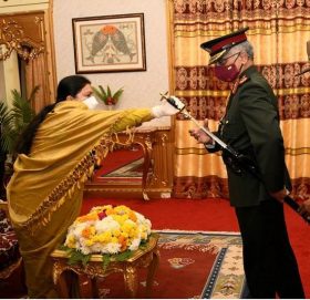 नरवणेलाई नेपाली सेनाको मानार्थ महारथी दर्जा प्रदान [फोटोफिचर]