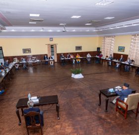 बालुवाटरमा सर्वदलिय बैठक जारी : यी नेताको सहभागिता !