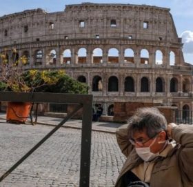 इटलीमा देशव्यापी लकडाउन : घरमा पाहुना प्रतिबन्ध, राति कर्फ्यू