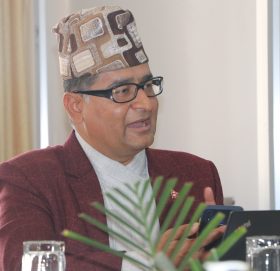 विपद् जोखिम न्यूनीकरण तथा व्यवस्थापन सम्बन्धि सातै प्रदेशका सचिवको छलफल