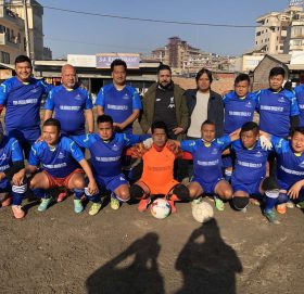 बौद्ध भेटेरान क्लबकालाई स्तुपा ओभरसिज सर्भिसेजको प्रायोजन