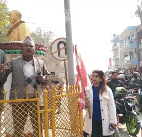 मन्थलीमा कांग्रेसको सरकार बिरुद्ध बृहत मोटरसाइकल र्याली (भिडियो)