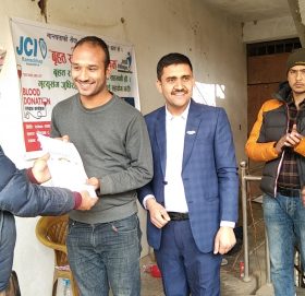 जेसिज रामेछापद्वरा बृहत रक्तदान (भिडियो)