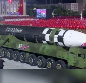 उत्तर कोरियाद्वारा नयाँ प्रकारको ब्यालिस्टिक मिसाइल सार्वजनिक