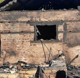 ठाेसेमा आगाेलागीमा परि एक महिलाको मृत्यु