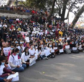 महिला हिंसा र प्रतिगमनका बिरुद्धमा मार्च पास (फोटोफिचर)