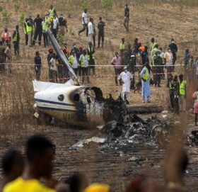 सैनिक विमान दुर्घटनामा ७ सैनिकको मृत्यु