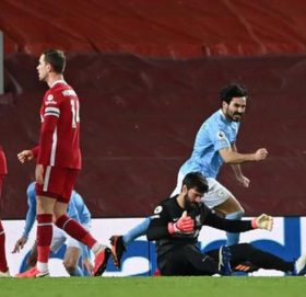 सिटीकोमाथि लिभरपुलको लज्जास्पद हार