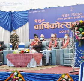 नेपाल टेलिकमले मनायो १७ औँ वार्षिकोत्सव