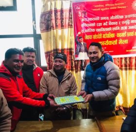 नेकपा ओली समुहको खाँडादेवी-काठमण्डौ सम्पर्क मञ्चको अध्यक्षमा भुवन श्रेष्ठ