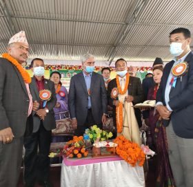 काँग्रेस सभापति देउवाको उपस्थितिमा नेपाल दलित संघको प्रदेश नं १ स्तरीय अन्तरकृया कार्यक्रम