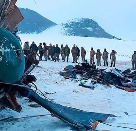 टर्कीमा सेनाको हेलिकप्टर दुर्घटना : ११ जनाको ज्यान गयो