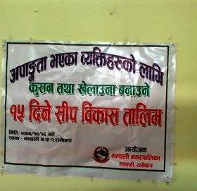 शारिरीक अशक्ता भएकाहरुलाई ‘डल’ र ‘कुसन’ बनाउने तालिम (भिडियोसहित)