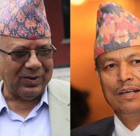 माधव नेपाल र भीम रावल पार्टीको साधारण सदस्यबाटै निलम्बन
