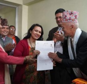 विश्व हिन्दू महासंघ काठमाडौं जिल्ला शाखाको संयोजकमा रेखा अर्याल मनोनित