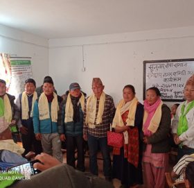 रामेछापको, हिमगंगामा नारायण सुनुवारको अध्यक्षतामा सुनुवार समाज गठन