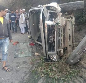 धनकुटामा टाटा सुमो दुर्घटना : १२ जना घाईते, दुईको अवस्था गम्भिर