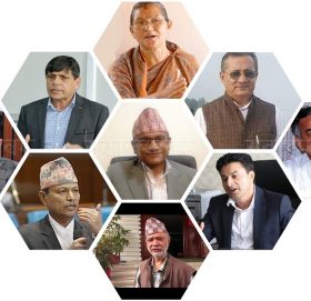 १० बुँदाको कार्यान्वयनका लागि आग्रह गर्दै ९ नेताहरु पुगे केपी ओलीलाइ भेट्न बालकोट