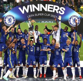 इंगलिस क्लब  युइएफए सुपर कपको उपाधि चेल्सीलाइ