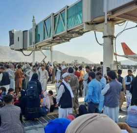 काबुल विमानस्थलमा गोली चल्दा तीन जनाको मृत्यु