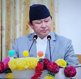 प्रदेश नं. १ का मुख्यमन्त्री शेरधन राईले दिए पदबाट राजीनामा