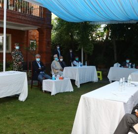 कांग्रेस क्रियाशील सदस्यताको प्रतिवेदन आज पार्टी सभापति देउवालाई बुझाउदै